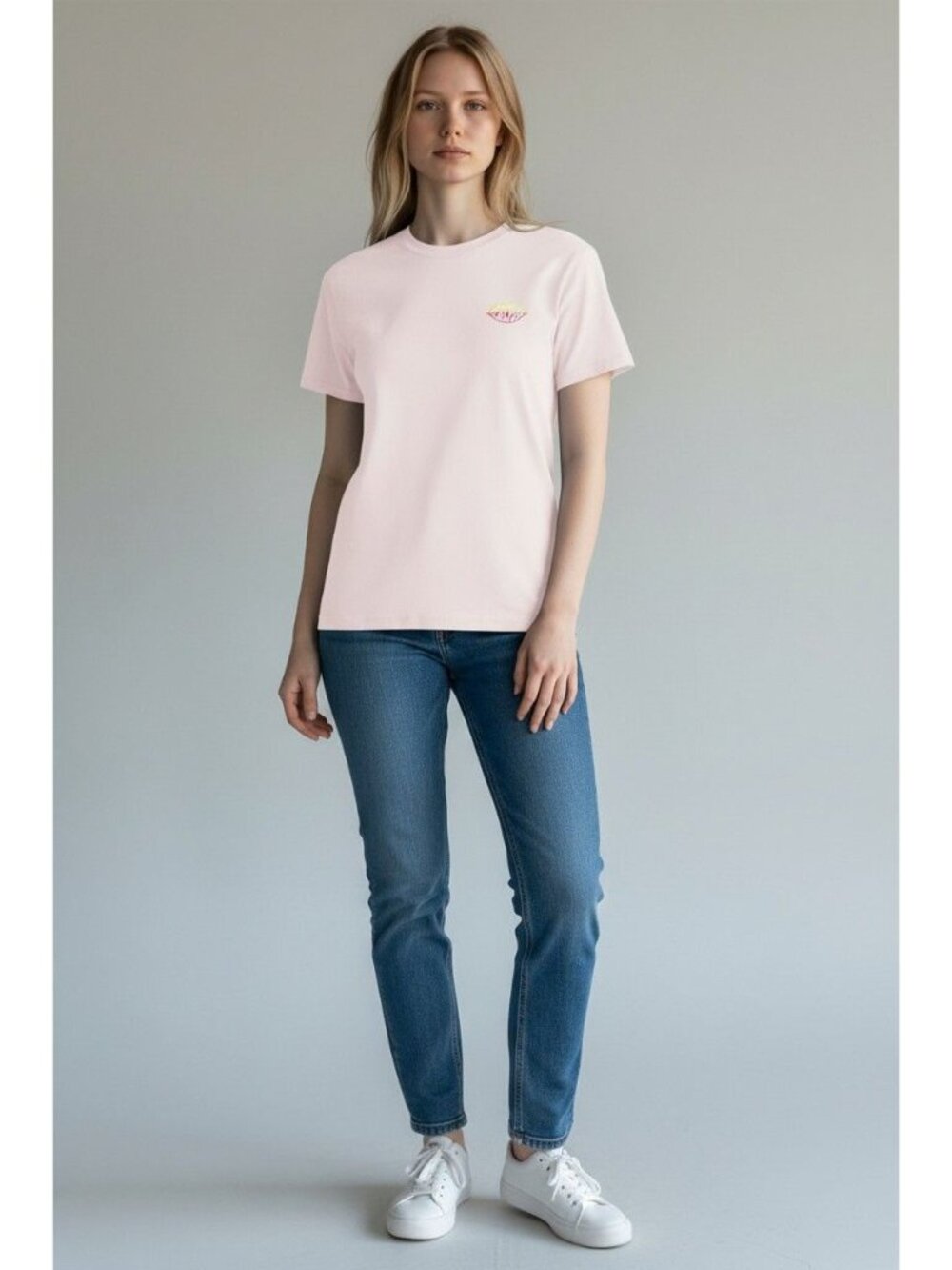 G/FORE Mother Golfer Golf T-Shirt Crew Neck Large Blush Pink Logo New with tag